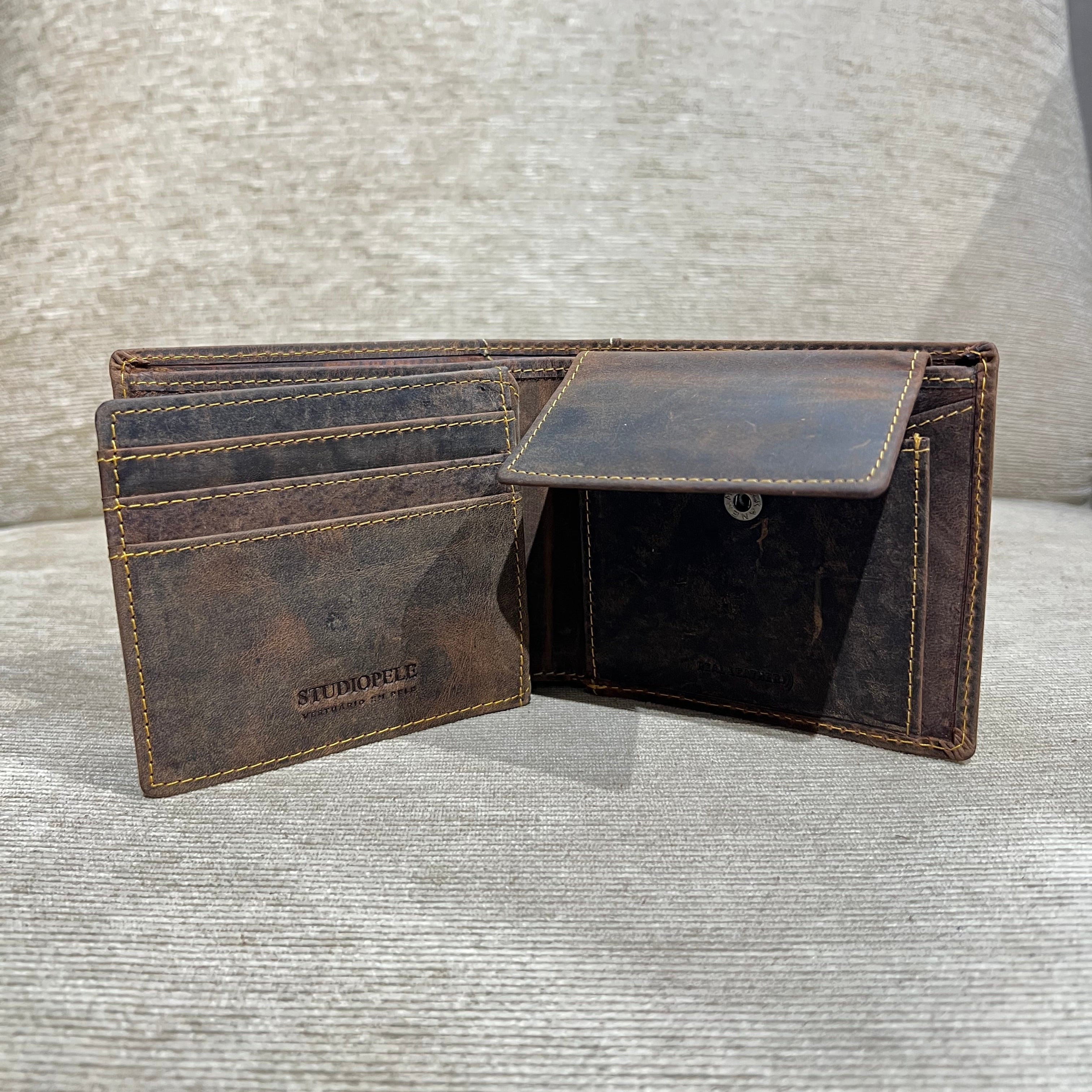 Carteira Rustic c/ Porta Moedas 039