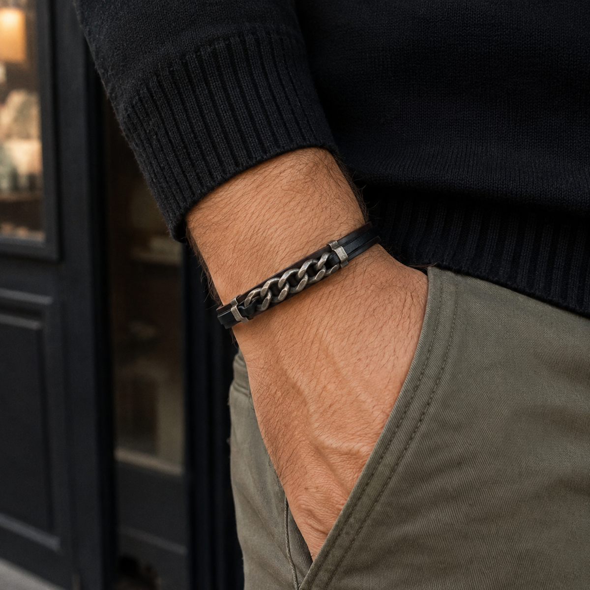 Pulseira de Pele 17